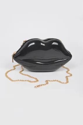 Lip Jelly Crossbody Black