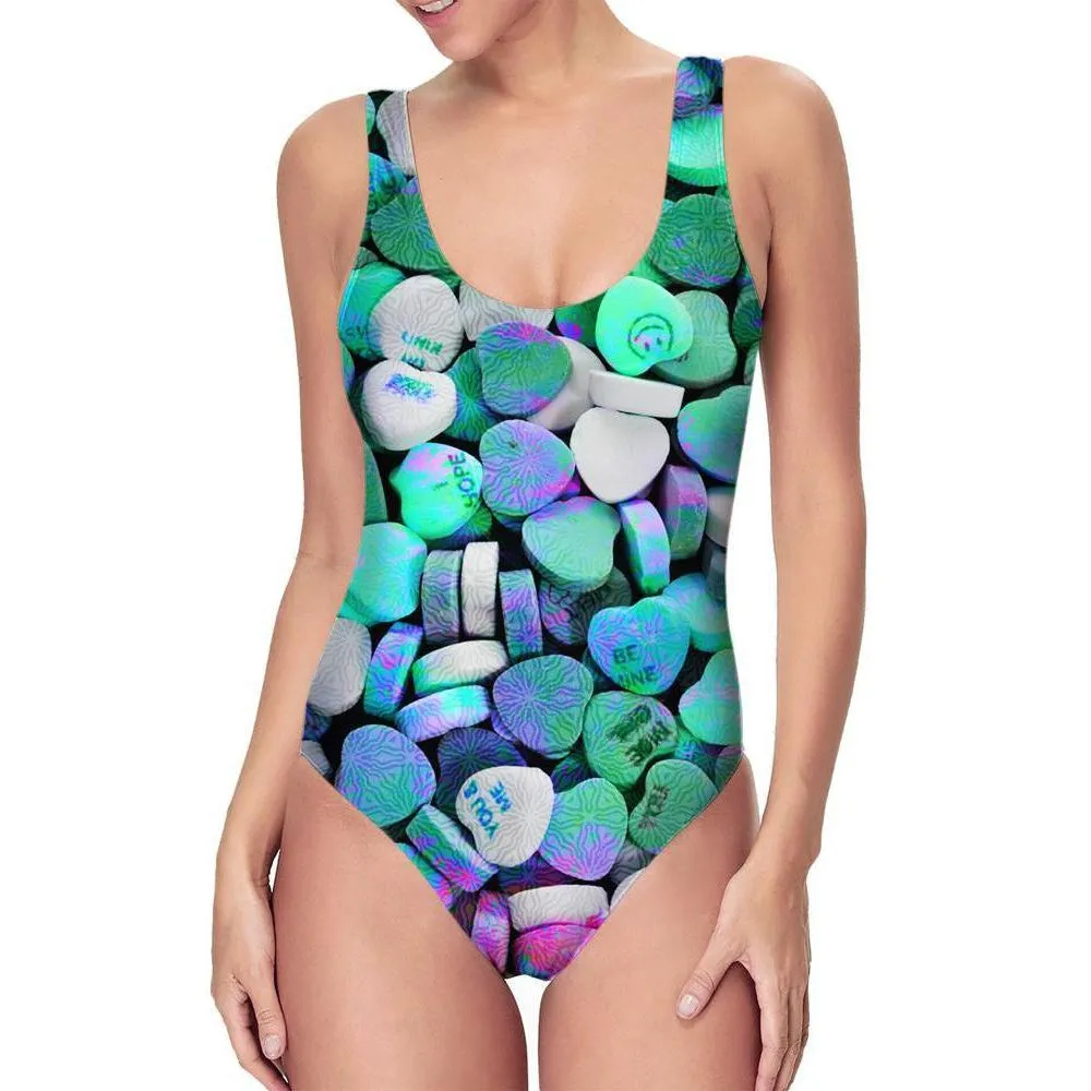 LOVE DRUG ONE PIECE SWIMSUIT