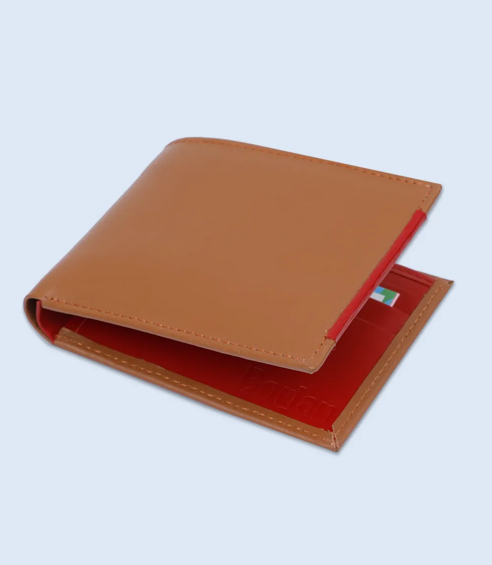 MA1360-RED-TAN-Men Wallet