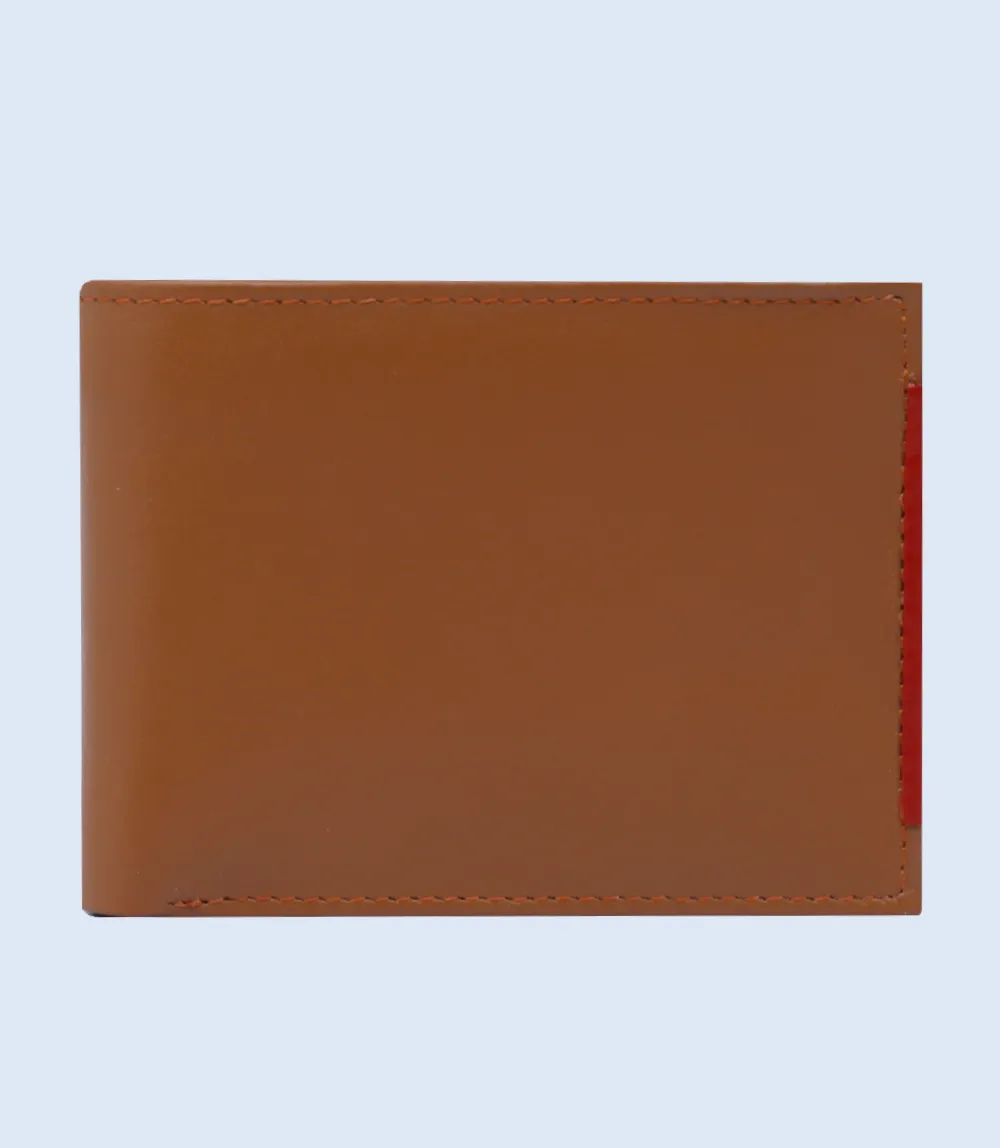 MA1360-RED-TAN-Men Wallet