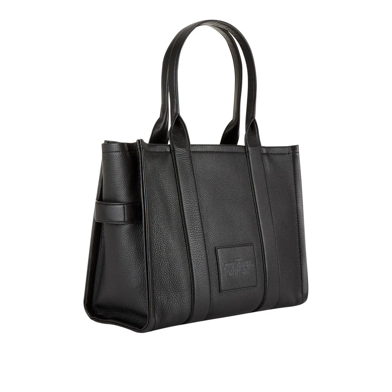 MARC JACOBS The Leather Large Tote Bag - Black