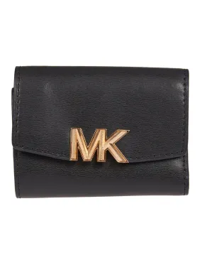 Michael Michael Kors Logo Plaque Tri-Fold Wallet