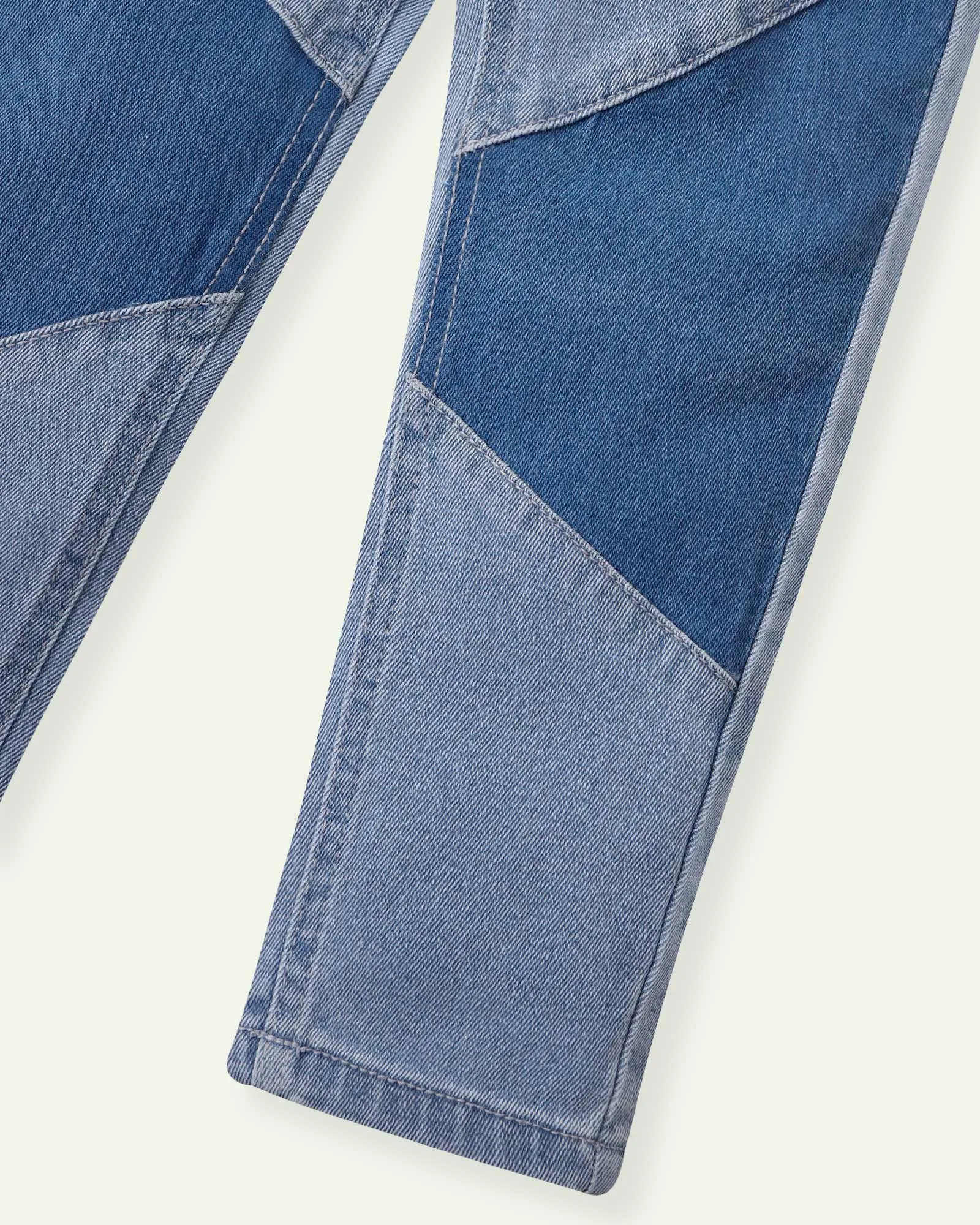 Midrise Cut and Sew Jeans