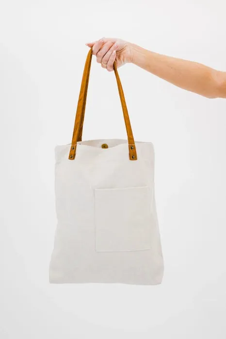 Mila Canvas Farmer Market/Shopping Tote