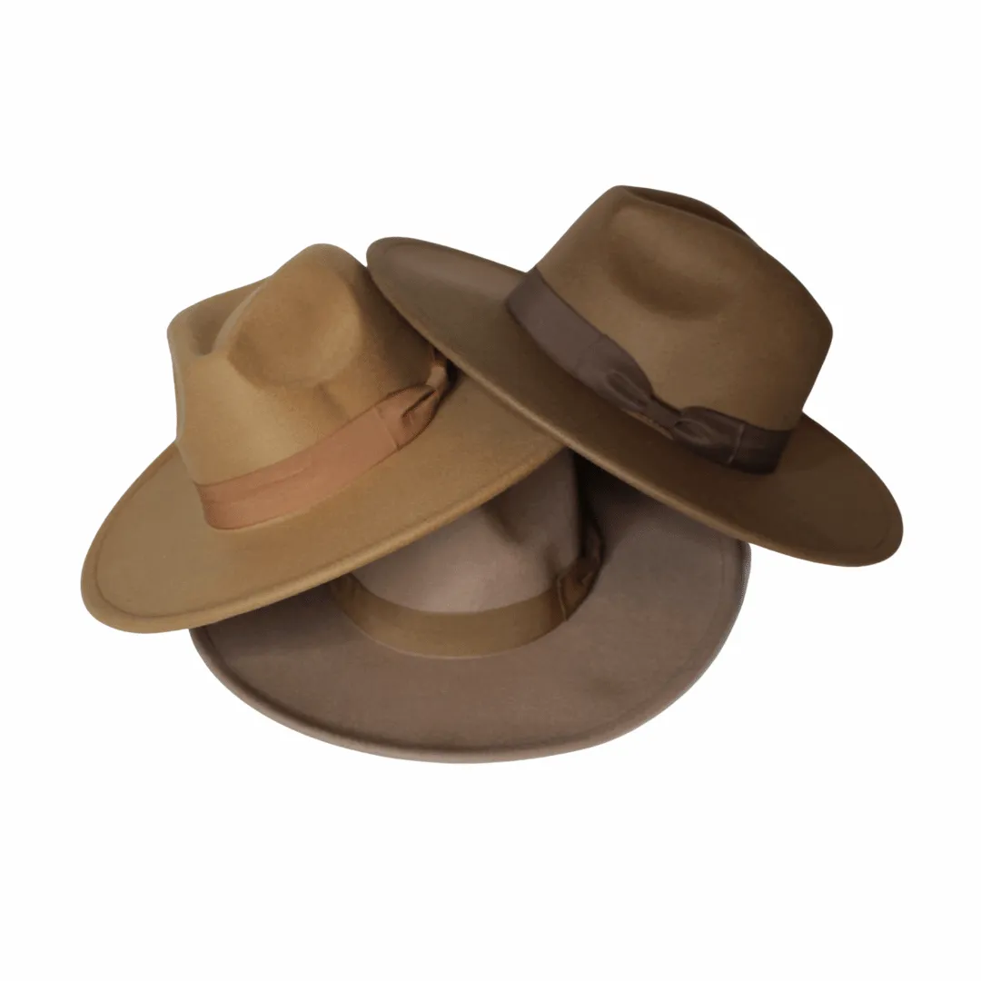 'Miller' Wide Brim Fedora