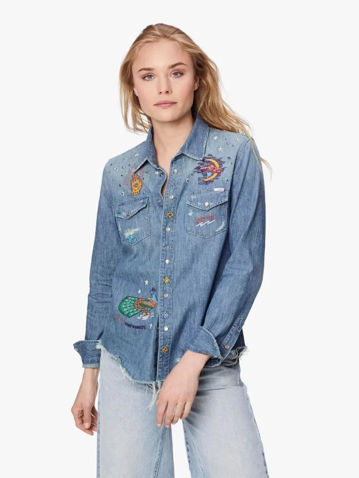 MOTHER  |Casual Style Denim Shirts & Blouses