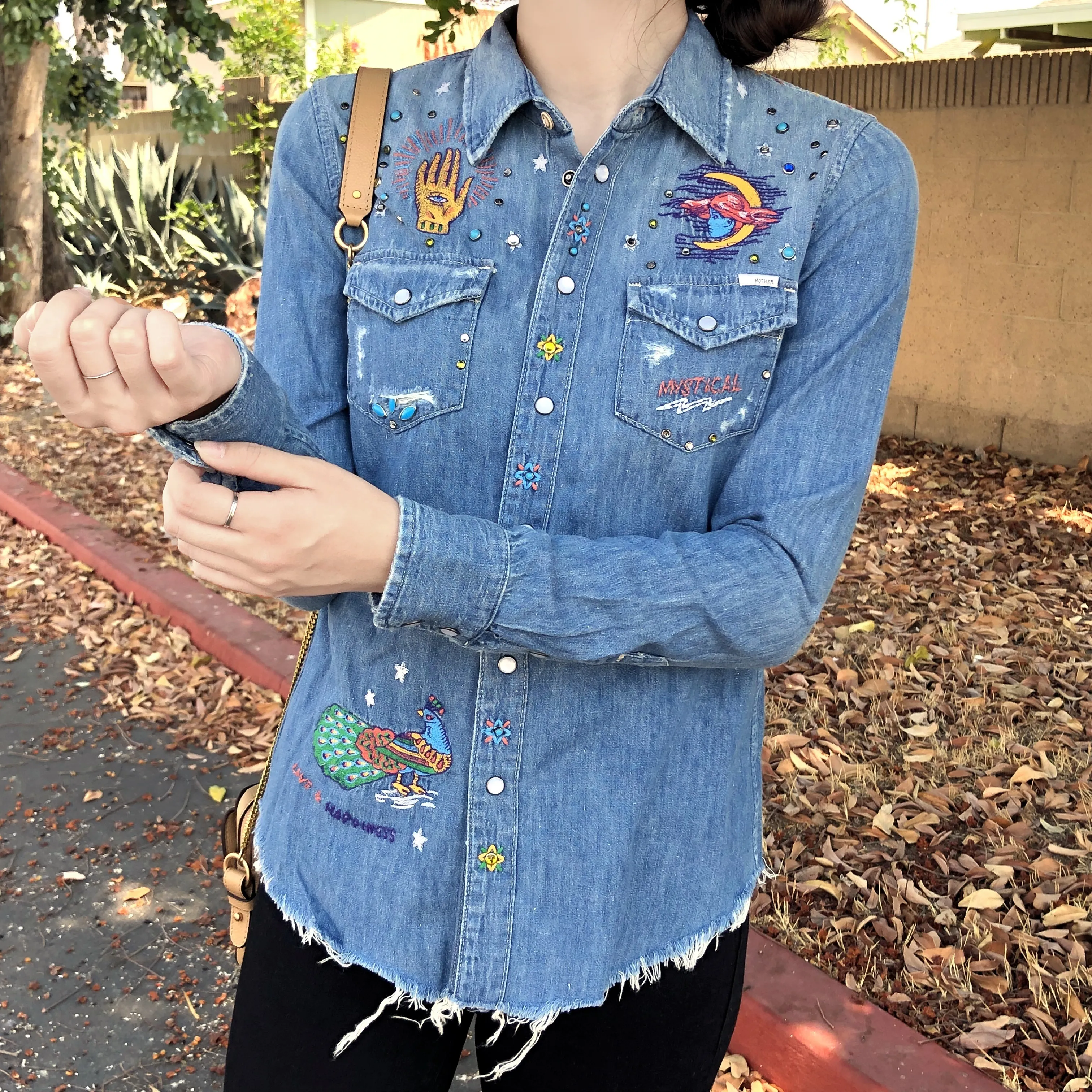 MOTHER  |Casual Style Denim Shirts & Blouses