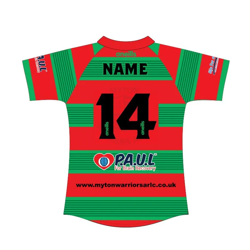 Myton Warriors Kids' Rugby Replica Jersey