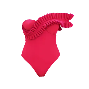 NISI ONE PIECE SWIMSUIT - RUBY