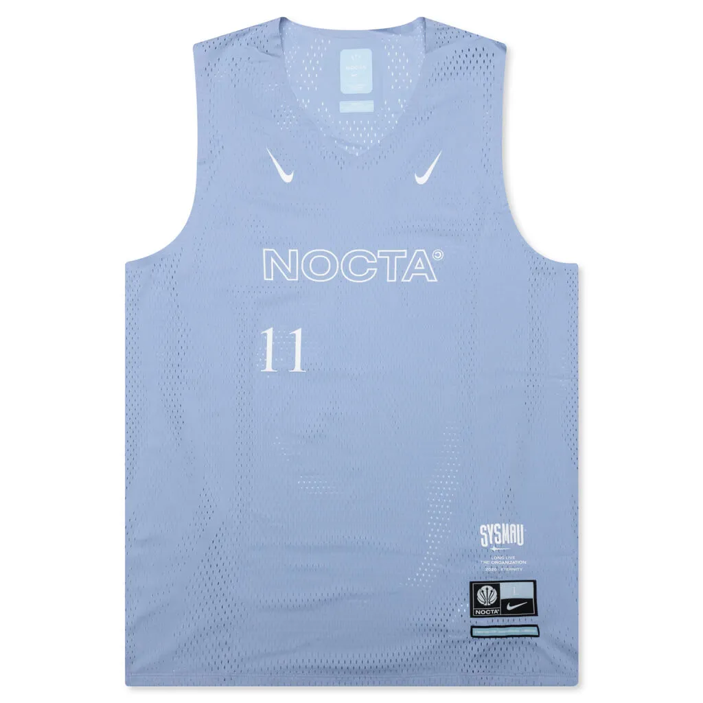 NOCTA Jersey - Cobalt Bliss/White