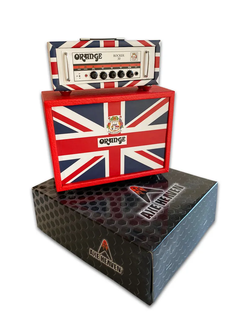 ORANGE ROCKER 30 UK FLAG STACK MINI AMP