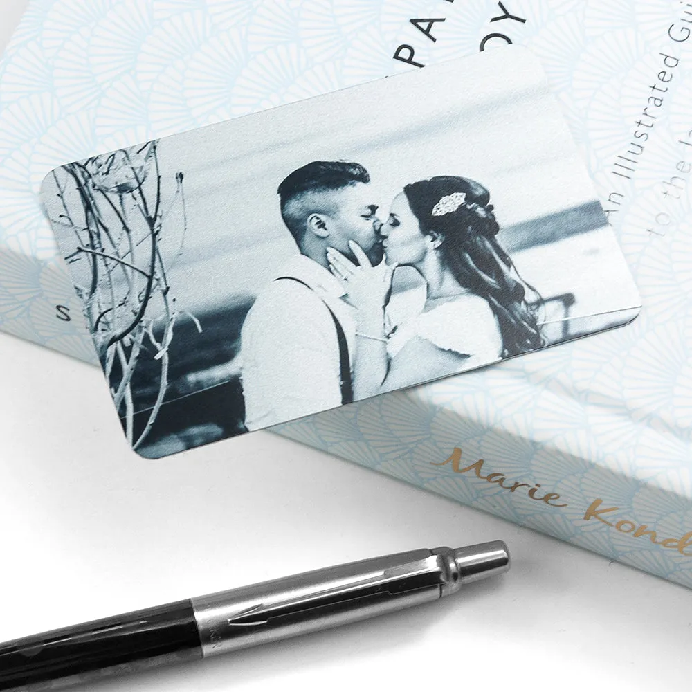 Personalised Favourite Memory Metal Wallet Insert