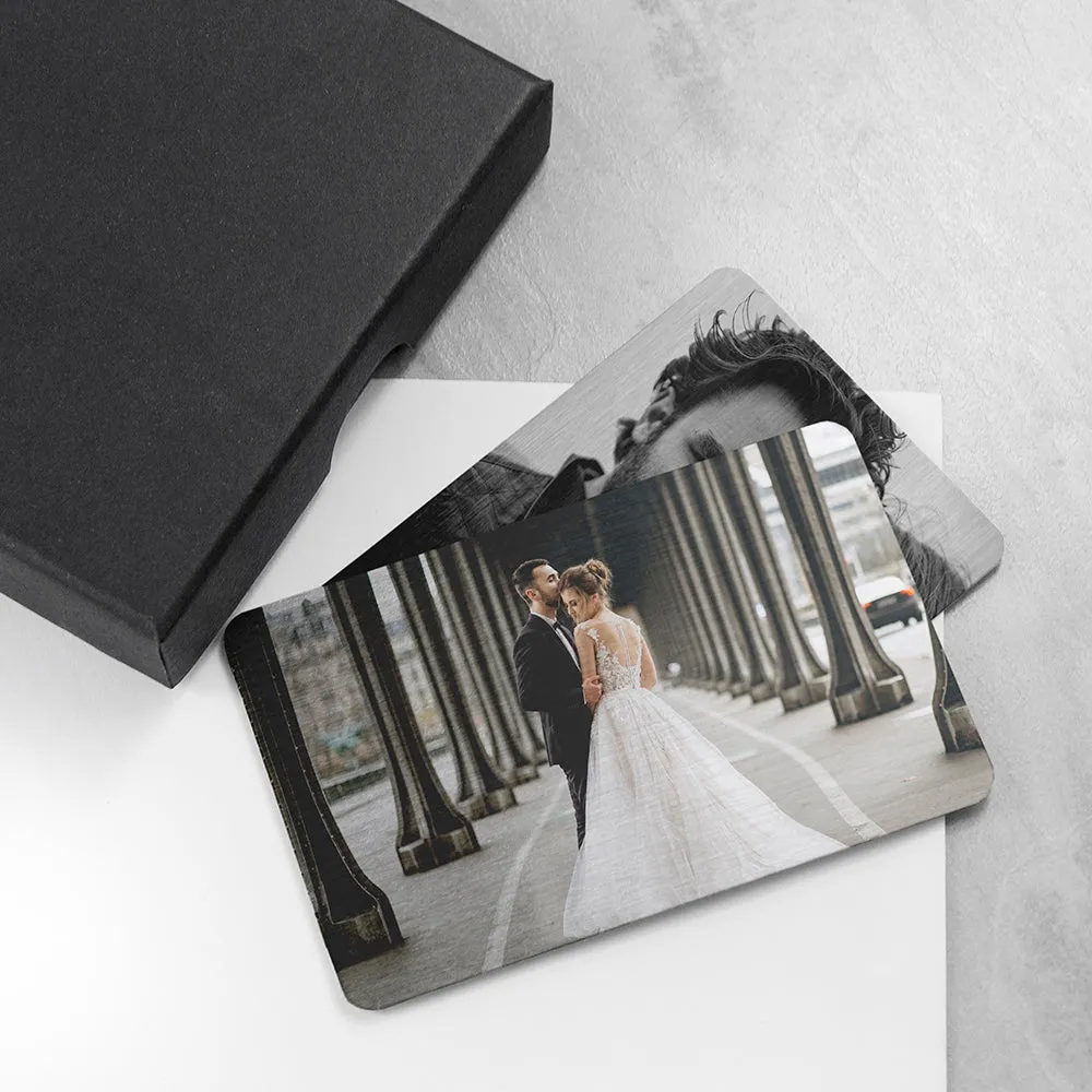 Personalised Favourite Memory Metal Wallet Insert