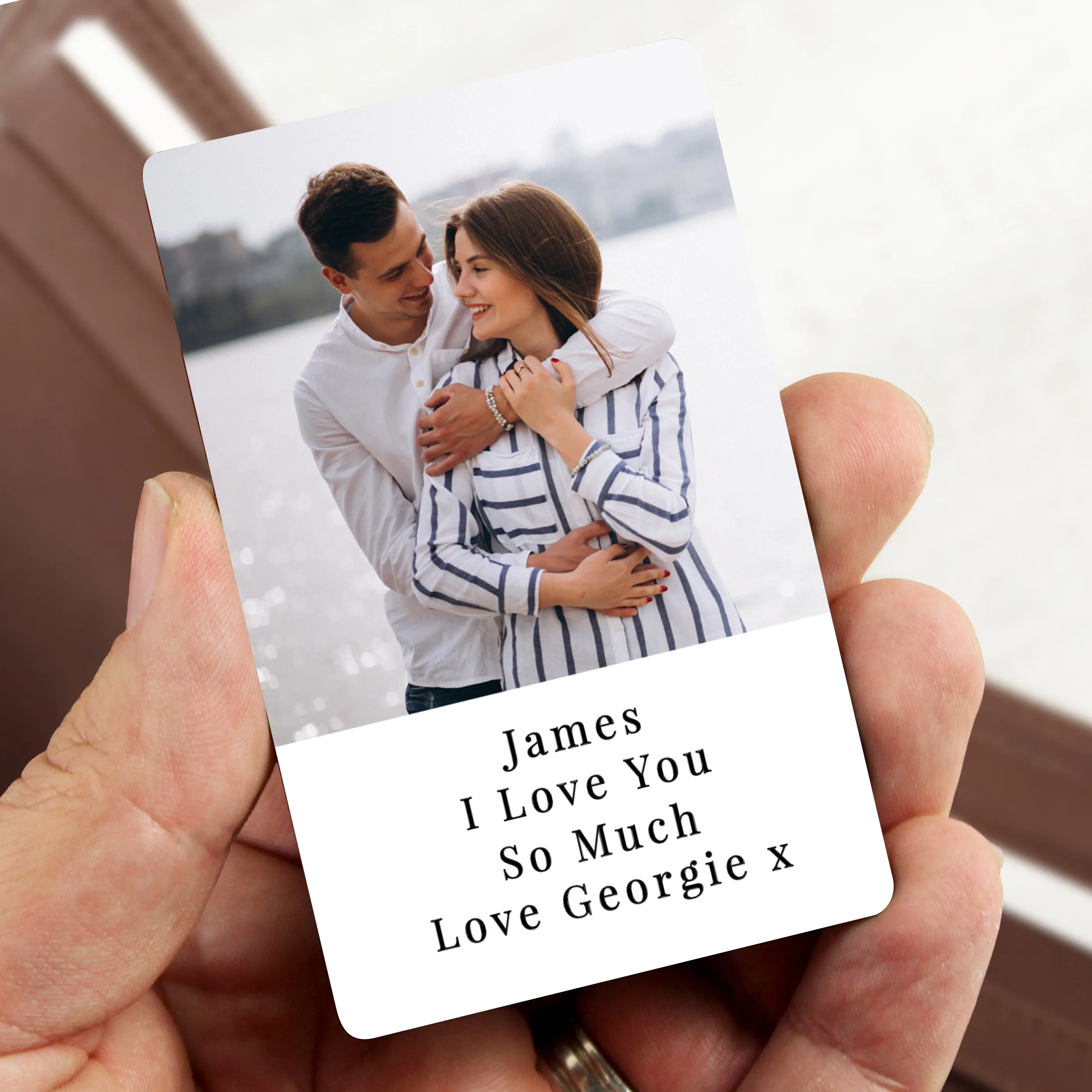 Personalised Photo Upload Wallet Card - Father's Day gift