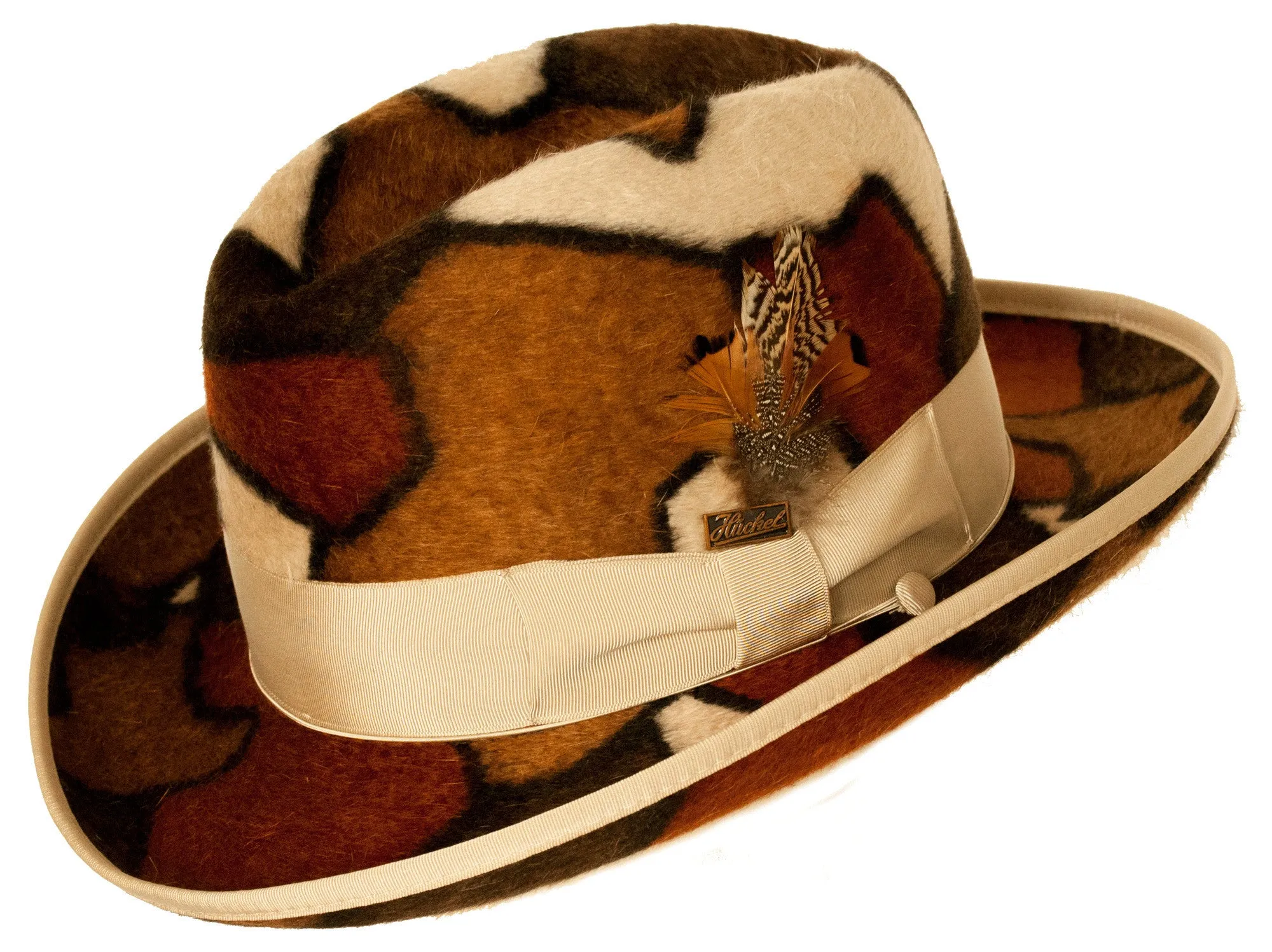 Plaza Long Hair Beaver Felt Multicolor Hat