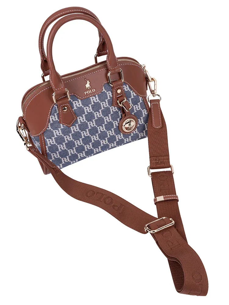 Polo Premier  Small Shopper Crossbody  Blue