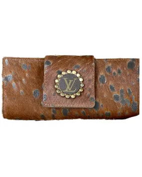 Product Name:  Keep It Gypsy Women's Distressed Cowhide Clutch Wallet