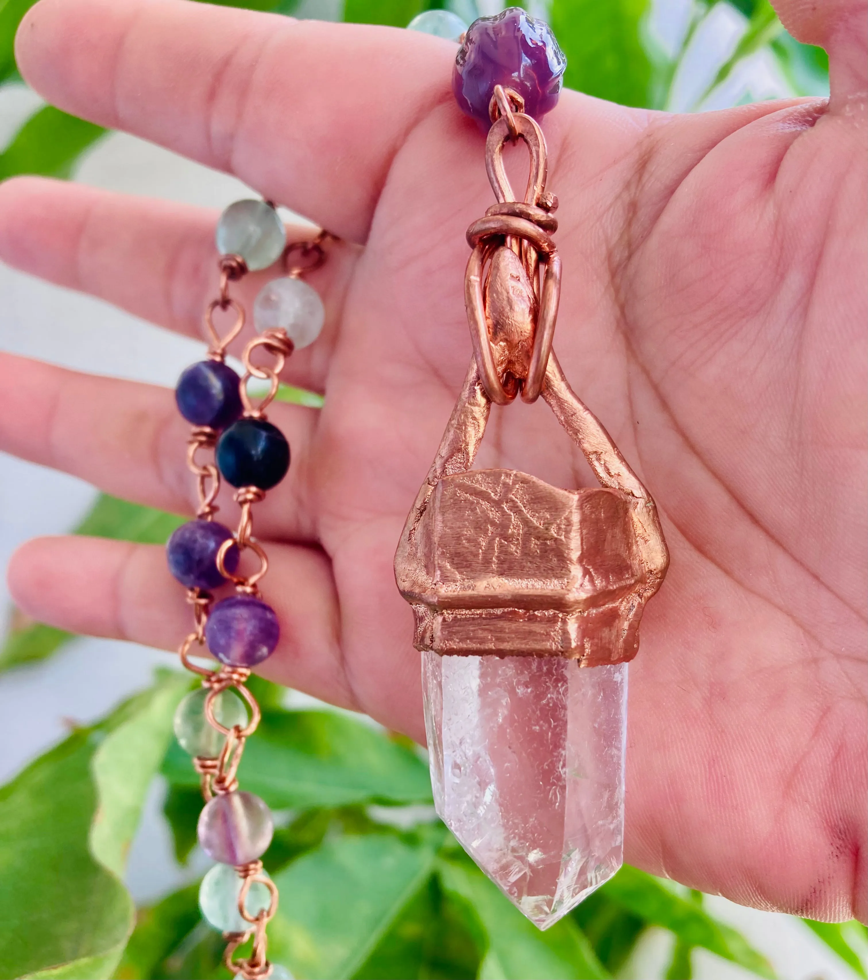 Quartz Love Necklace