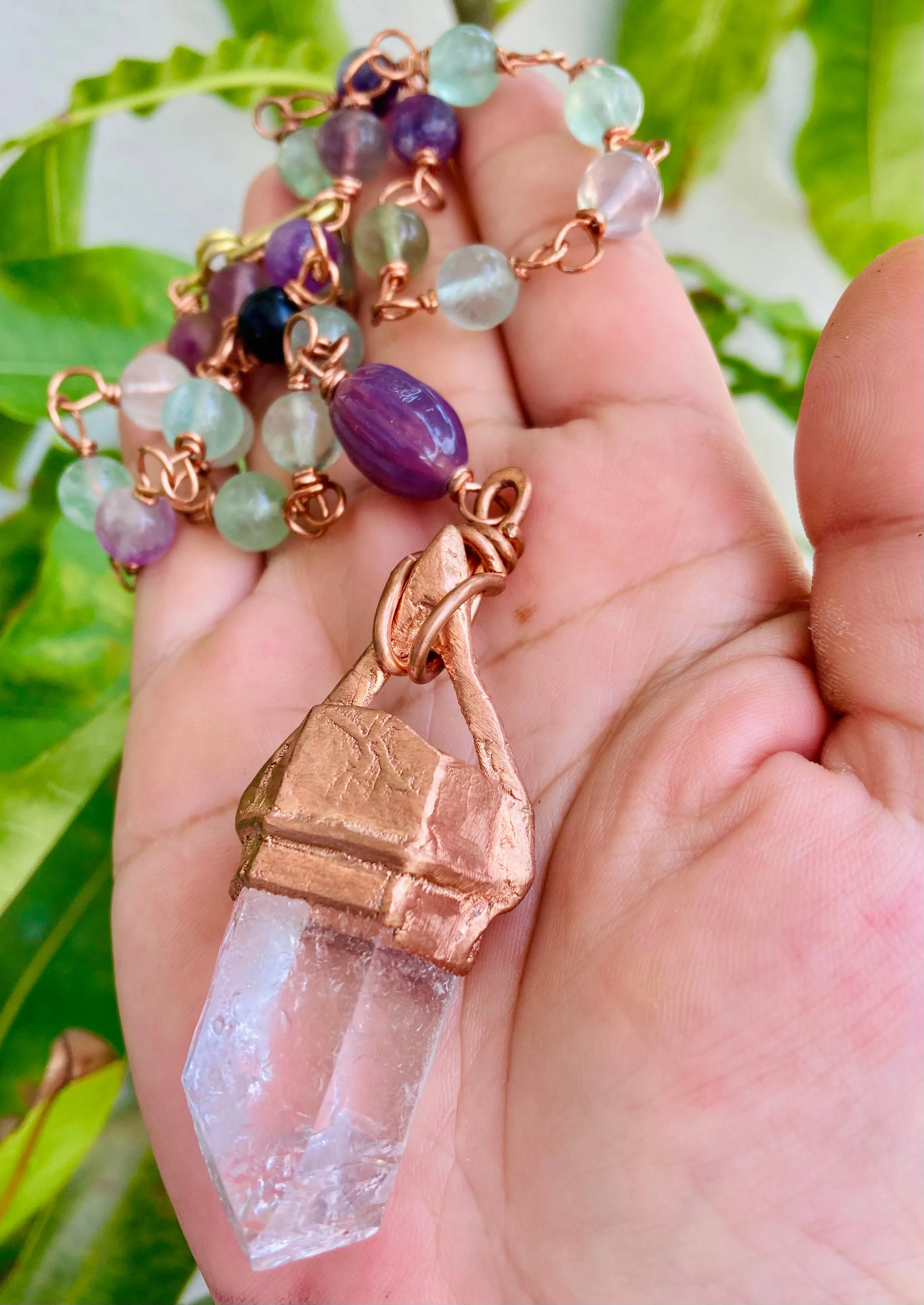 Quartz Love Necklace