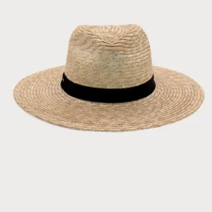 Rhea Wheat Braid Fedora