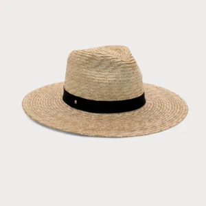 Rhea Wheat Braid Fedora