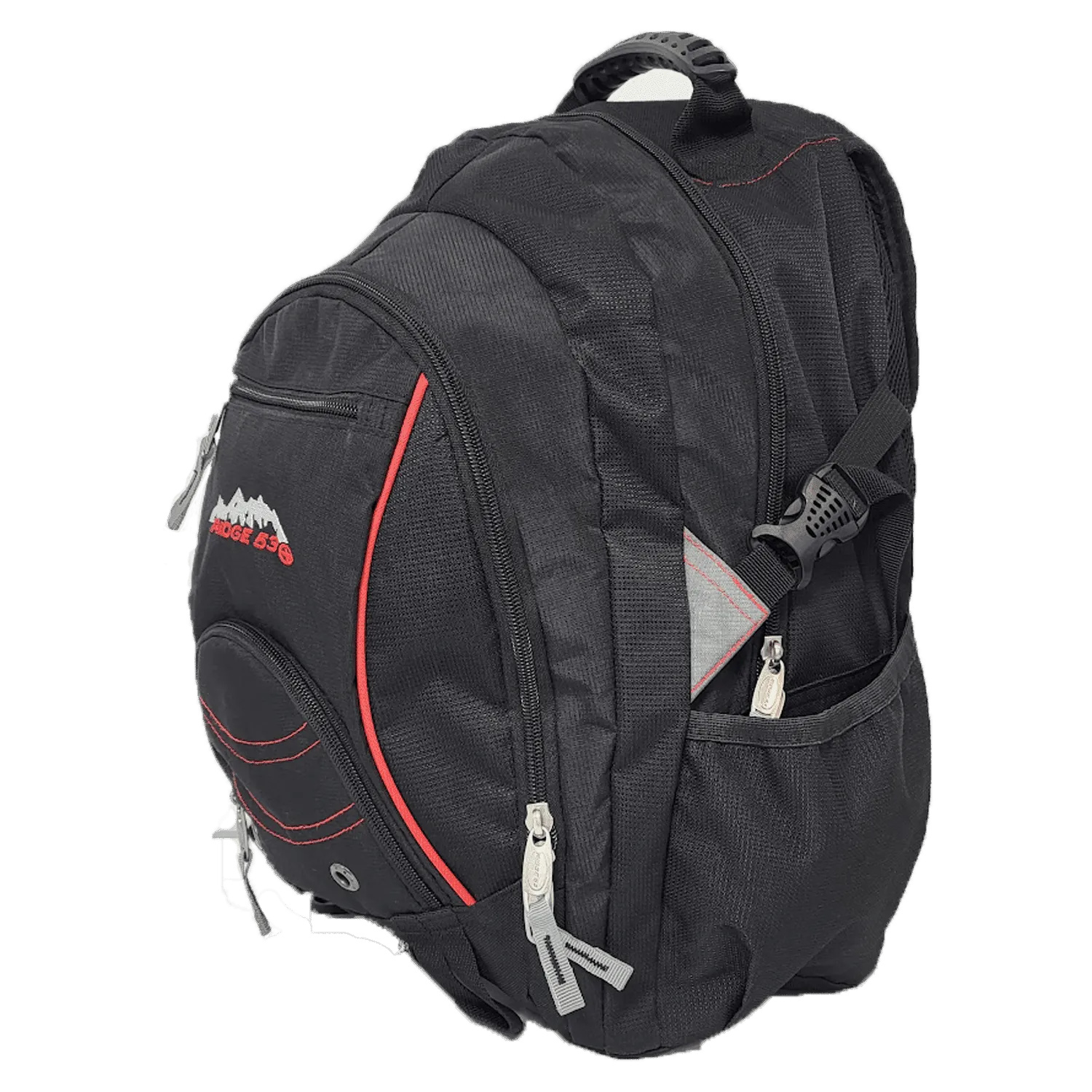 Ridge 53 – Bolton Backpack - Black/Red