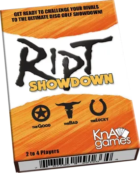 Ript Showdown- Disc Golf Card Game