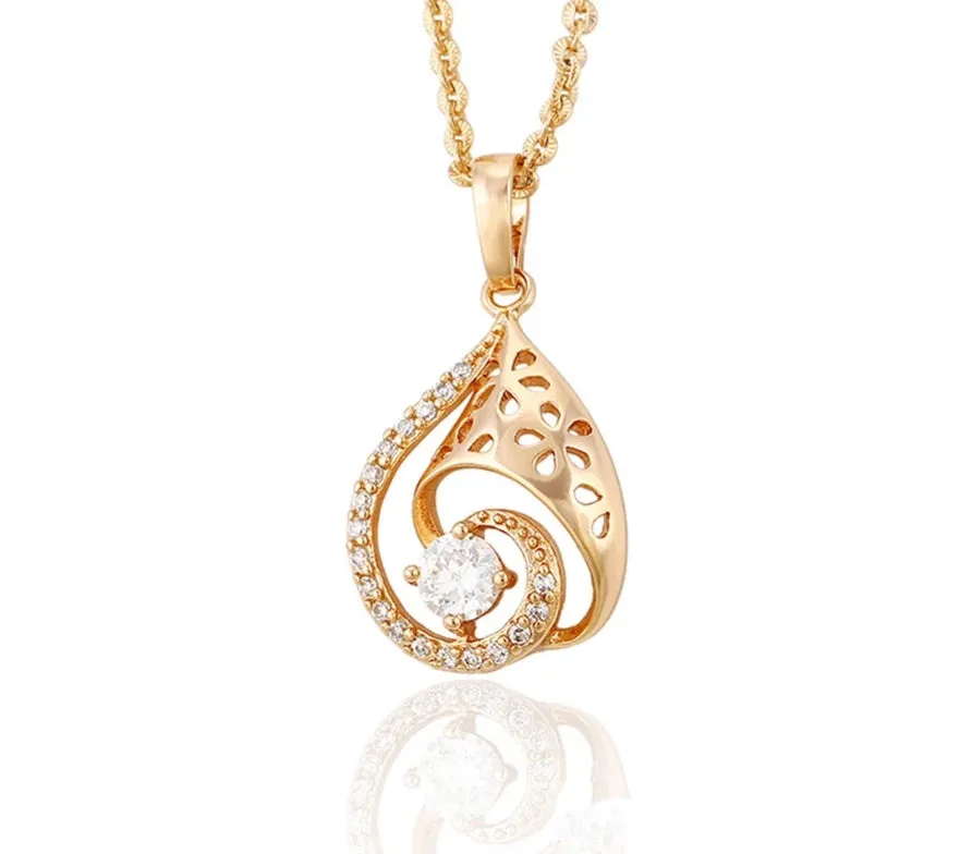 Rose Gold  Pendant Necklace