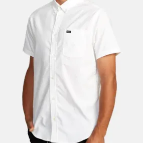 RVCA That'll Do Stretch Button Up Shirt- White