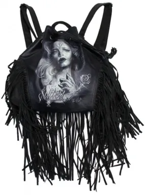 SA Cleo Beauty Fringe Backpack