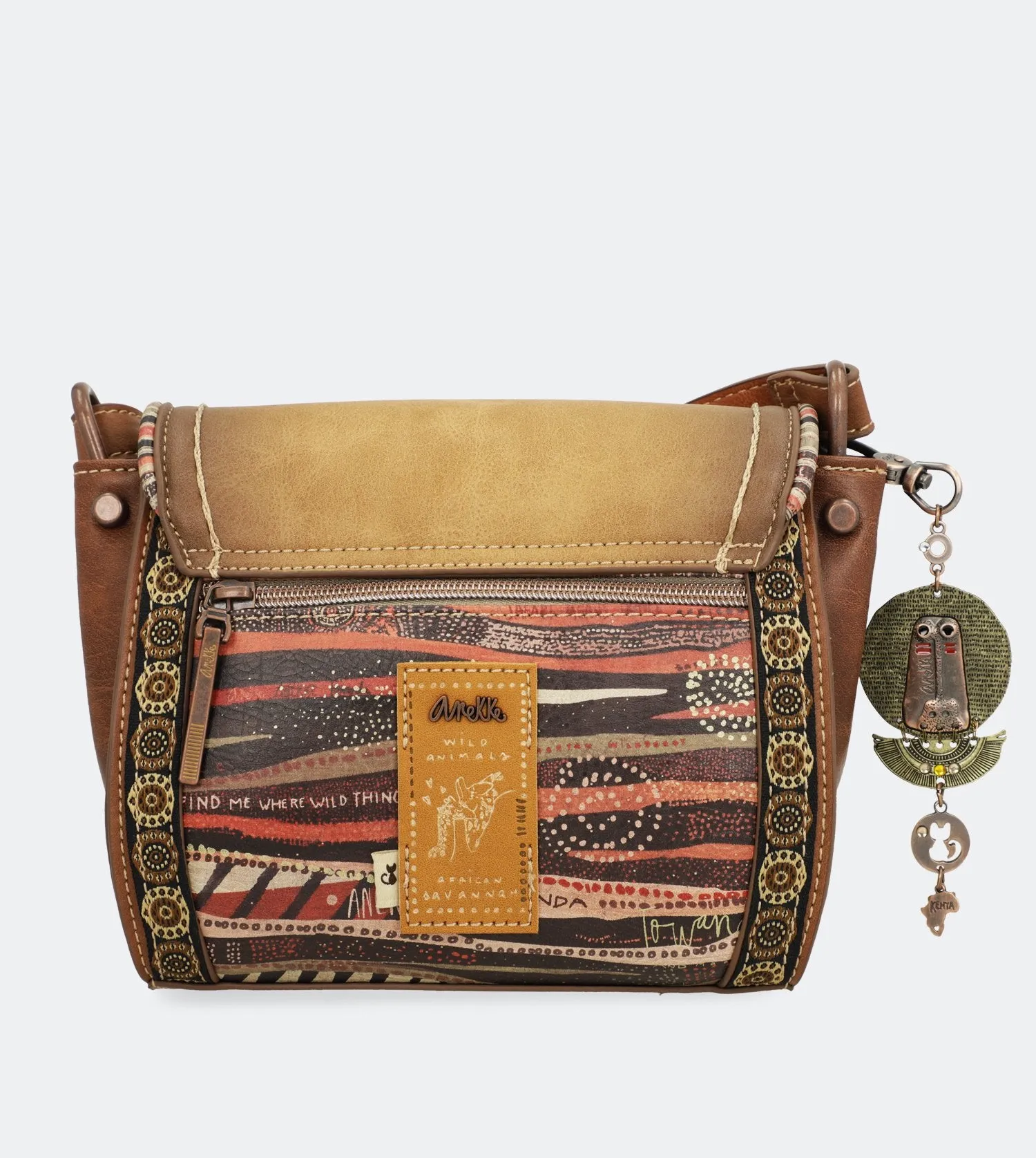 Safari Fusion Crossbody bag with a flap