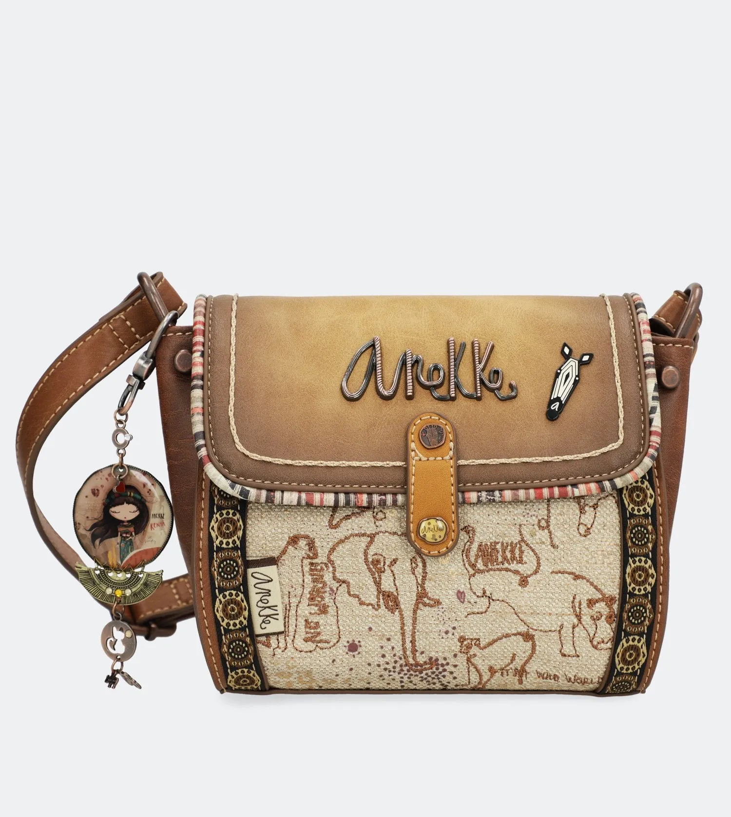 Safari Fusion Crossbody bag with a flap