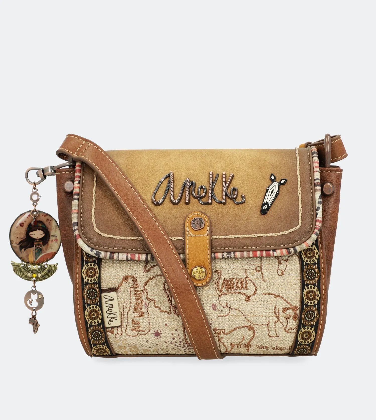 Safari Fusion Crossbody bag with a flap