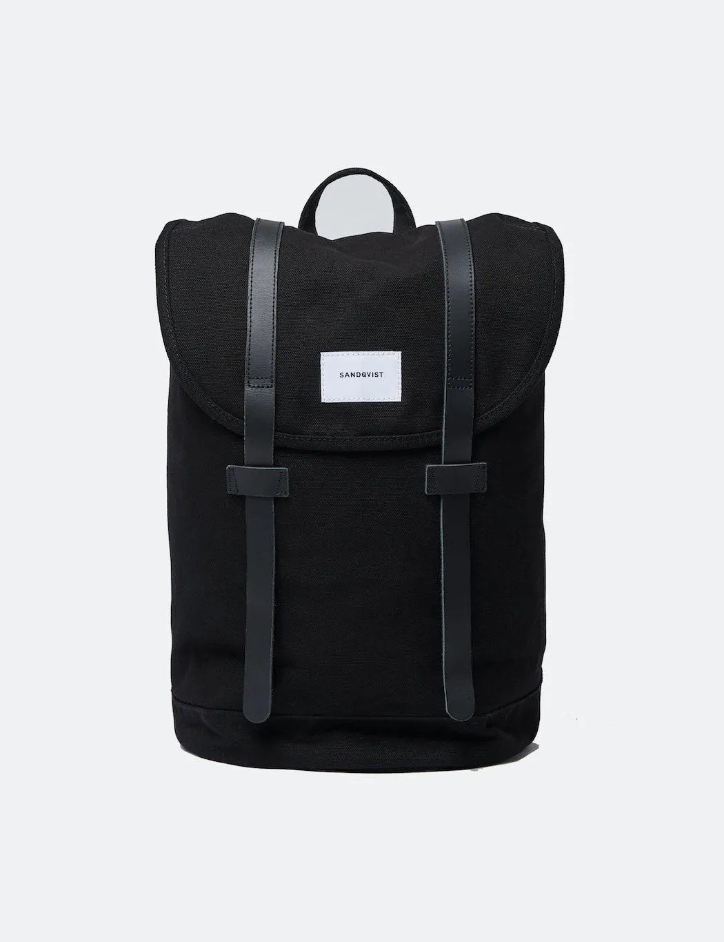 Sandqvist Stig Backpack (Canvas) - Black/Black