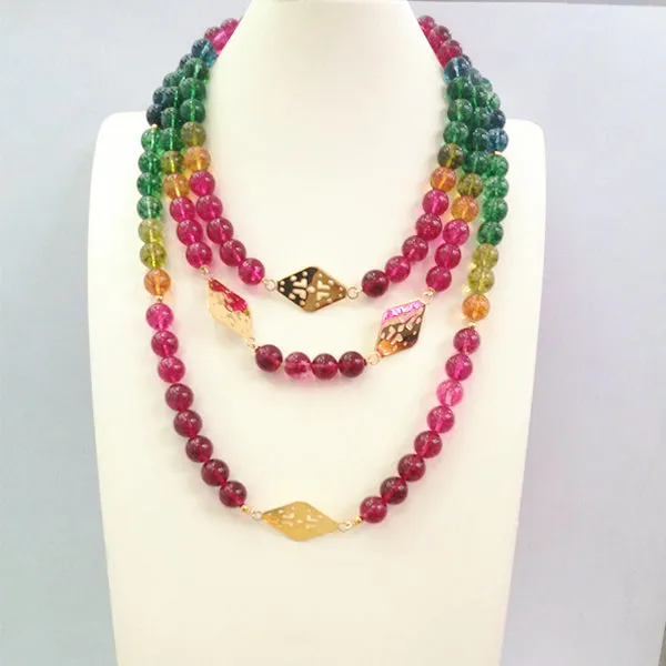 Sawa Necklace with Tourmalines Necklace