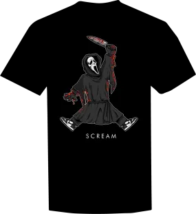 Scream Black Tee