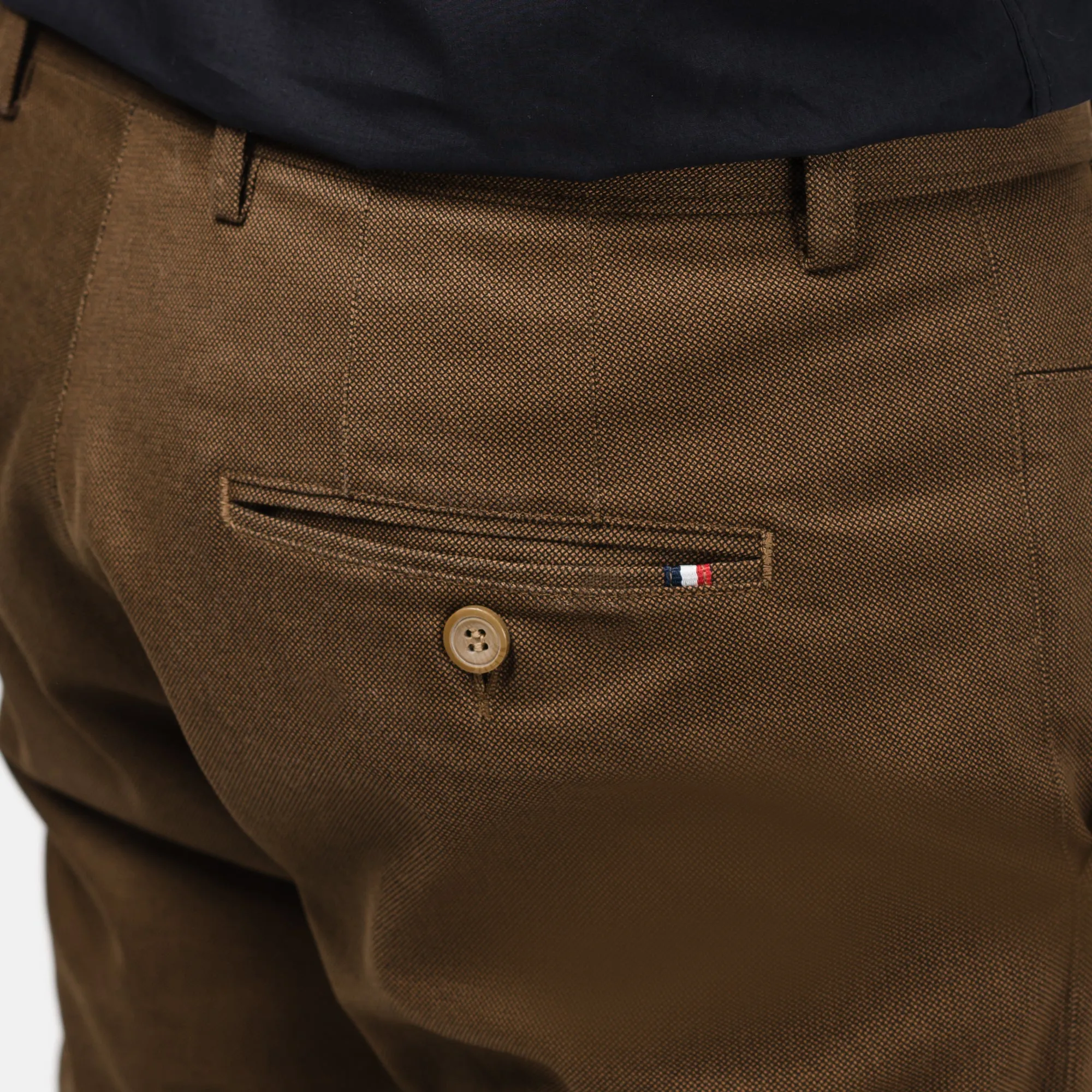 Slim Fit Brown Chinos