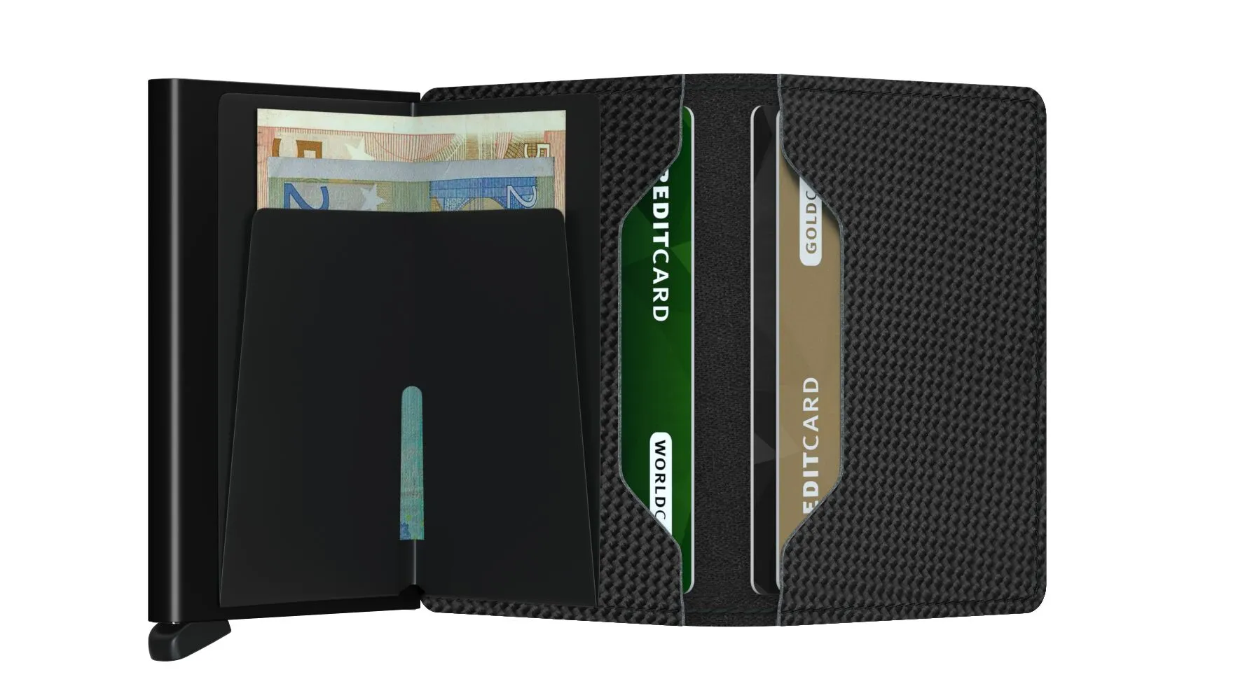 Slim Wallet Carbon Black