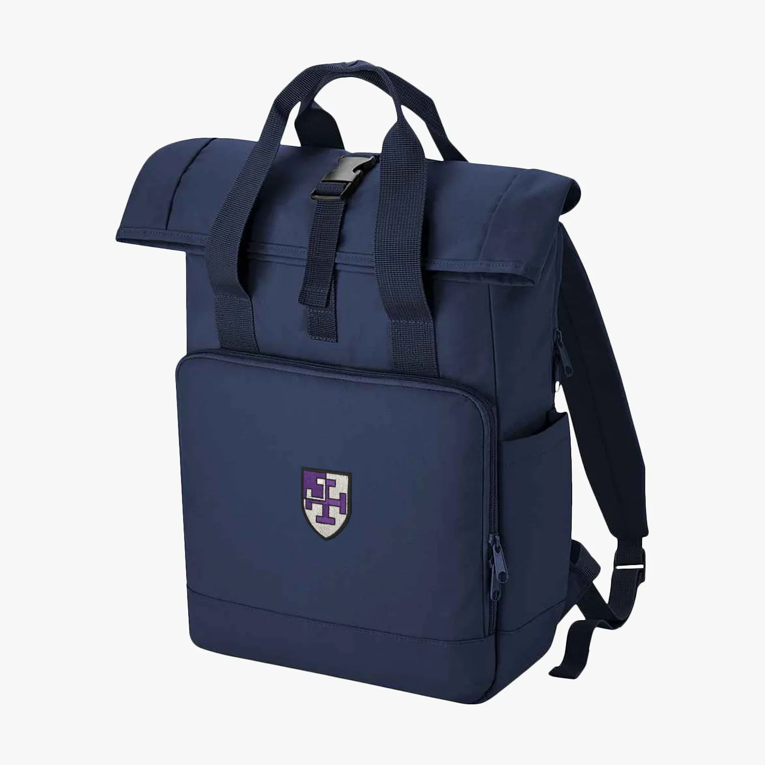 St Cross College Recycled Rolltop Laptop Backpack