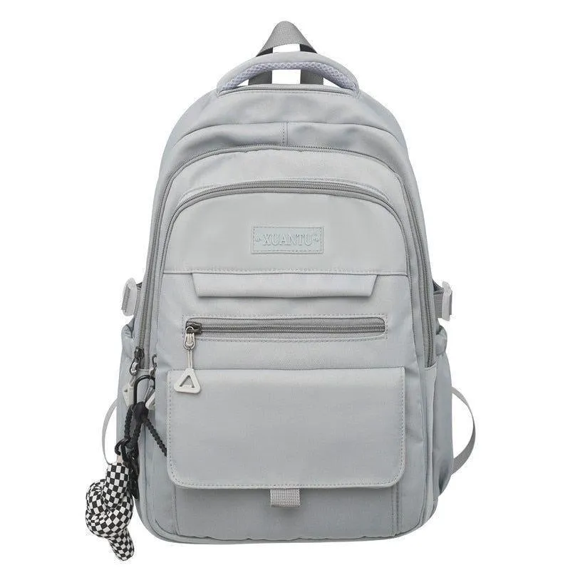 Stylish Nylon School Bag - College Cool Backpack WV120