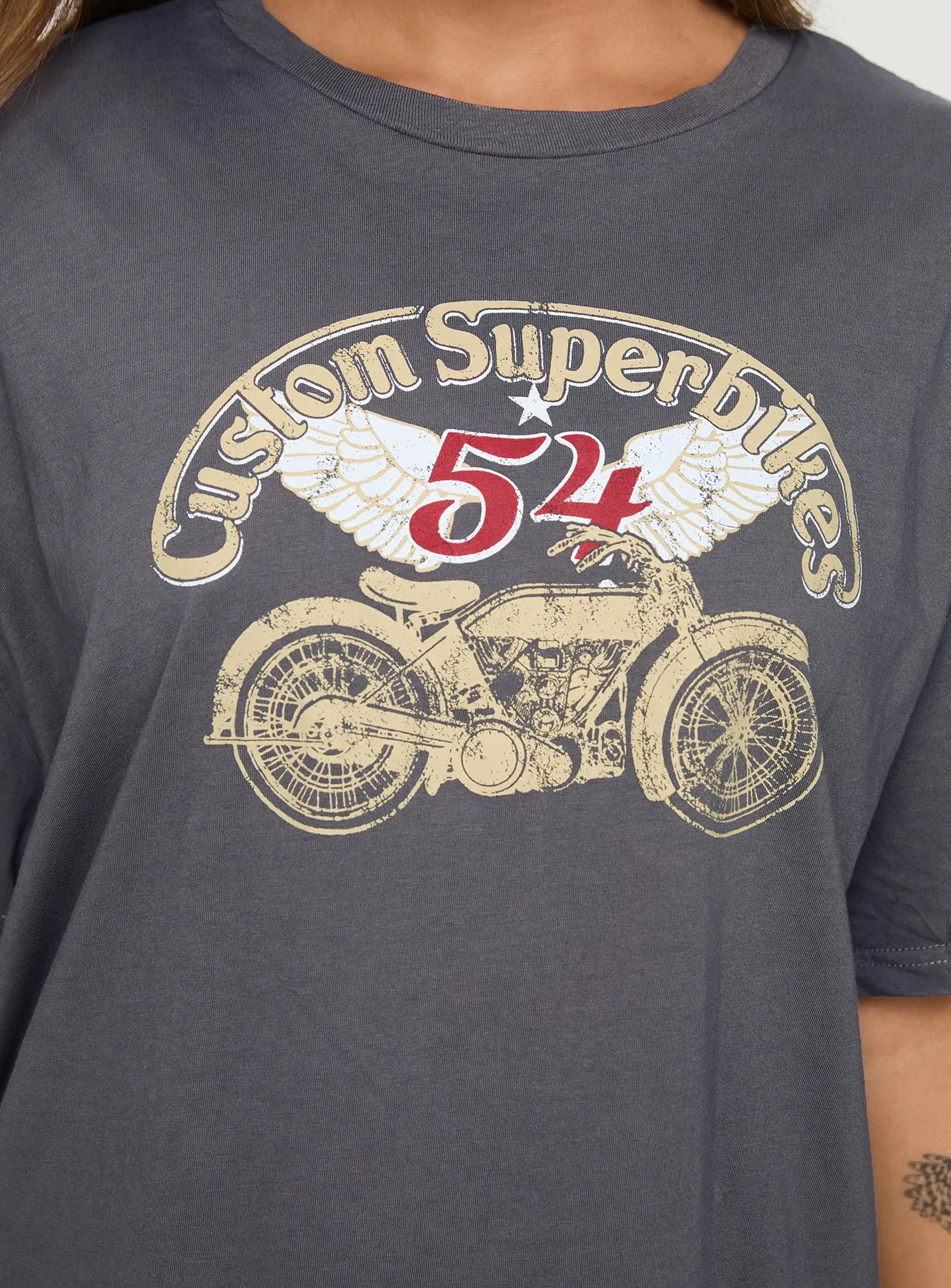 Superbikes Tee Black