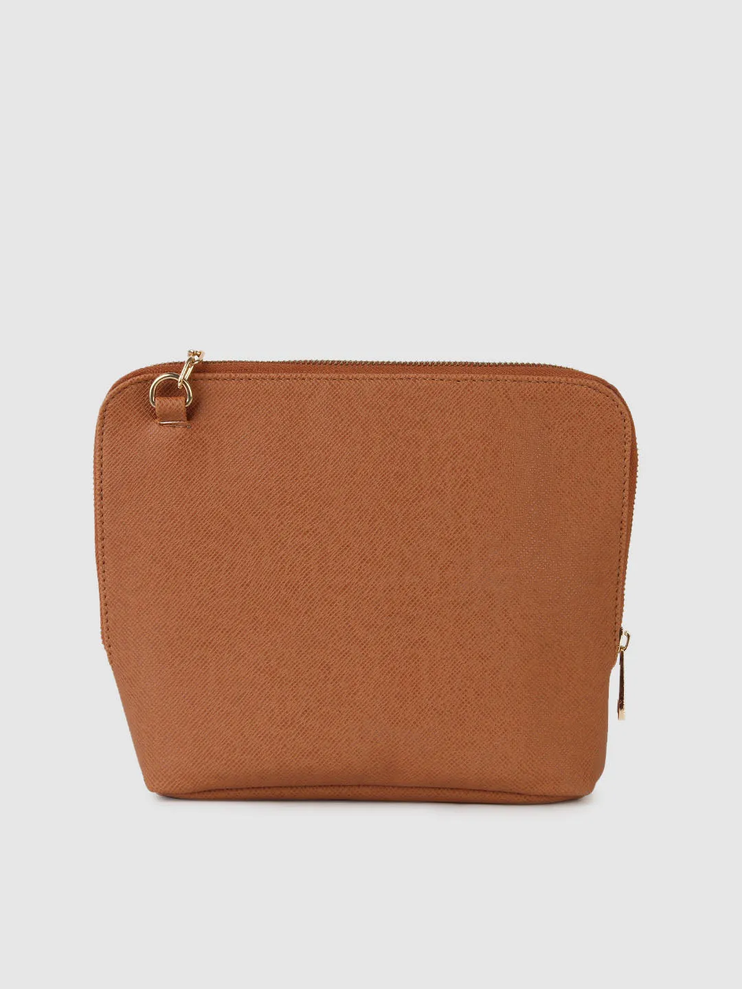 Tan Pouch Clutch