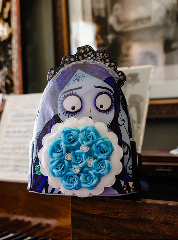 The Corpse Bride Emily Bouquet Mini Backpack