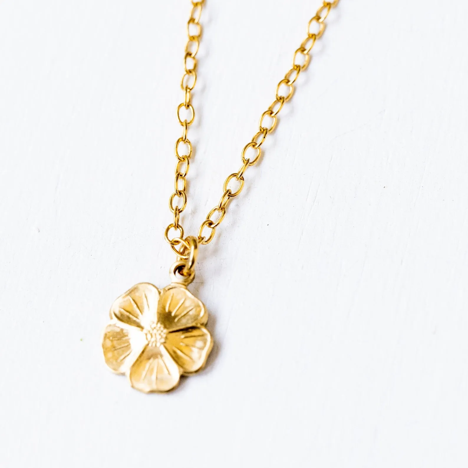 Tiny Flower Necklace