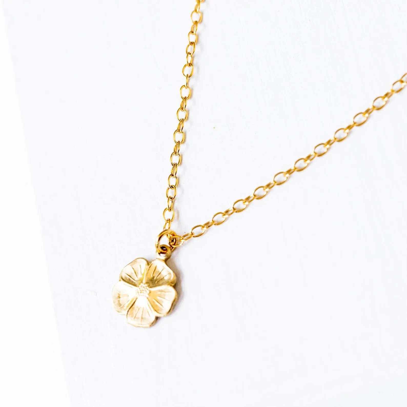 Tiny Flower Necklace