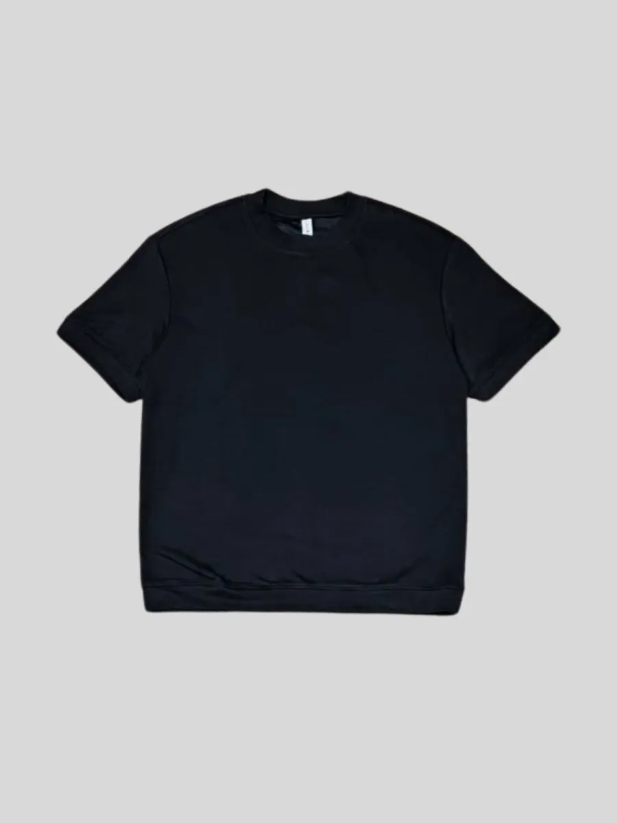 Urban Ease Black Loose Fit Tee