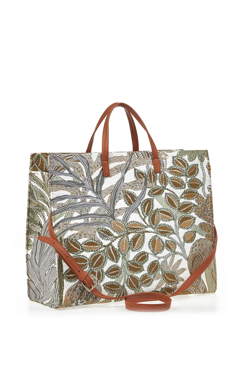 VERDE FASHION | Borsa tote fantasia