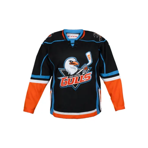 Women's San Diego Gulls Black Replica Jersey